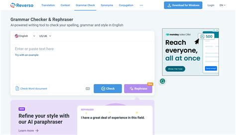 reverso conjugator|Grammar Check .